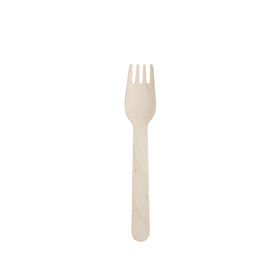 Vente directe d'usine Fourchette en bois Fourchette en bois Couverts en bois jetables