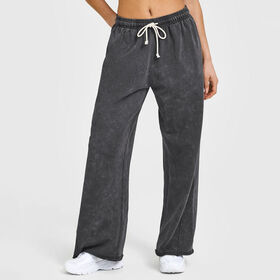 Pantalon De Jogging Long Pour Femme En Polaire - Coupe Large, élastique à La Taille, Chaud Et Confortable Pour Le Sport Et Les Loisirs