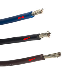 UL1283 PVC Insulated Single Conductor Cable 8AWG - 2AWG Single Core Electrical Flexible Wire