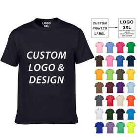 Venta al por mayor de camisetas unisex con gráficos personalizados, alta calidad, precio de fábrica, camisetas casuales lisas, impresión 100% algodón, camiseta personalizada
