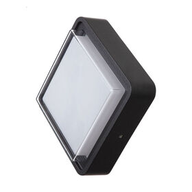 12W Square LED Waterproof Ceiling Lights Bath room lights black wall lights for corridor room outdoor indoor fence yard