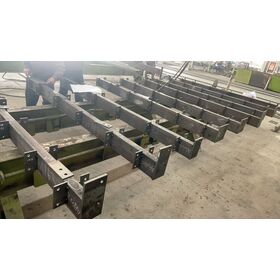 Taller de acero soldado con autógena Q355 pintado para la logística del almacenamiento en frío