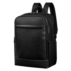 Wholesale Genuine Leather Large Capacity Men's Backpacks Hot Cowhide School Backpack for 16" Laptop High end Business Backpacks