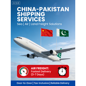 Door-to-Door Service from China to Pakistan AIR with DDP