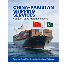 China-Pakistán Reenvío Marítimo-Aéreo con Servicios de Inspección de Control de Calidad Previo al Envío DDU