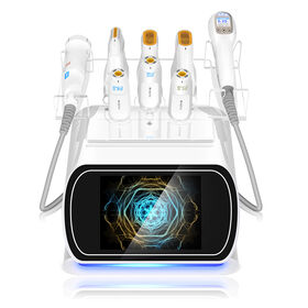 Machine de beauté faciale 2 en 1 Hifu pour lifting, réduction des rides, thérapie indolore, soin de la peau, tests, raffermissement pour salon et spa