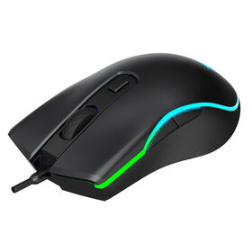 Preiswerte kabelgebundene LED-beleuchtete Gaming-Maus für Computer und Laptop, 6 Tasten, 3600 DPI