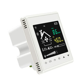 Hogar Hrv recuperación de calor ventilación TUYA APP Control remoto CO2 PM2.5 controlador de ventilador de ventilación
