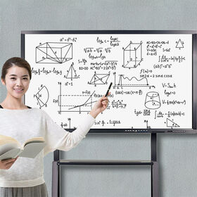 32-98 sistema dual de Smart Whiteboard 4K Android Windows de la pulgada para la educación y el negocio
