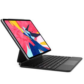 حافظة لوحة مفاتيح مغناطيسية لجهاز iPad 10th 2022 مع لوحة مفاتيح لاسلكية تعمل باللمس حافظة لوحية مع حامل أقلام رصاص لجهاز iPad