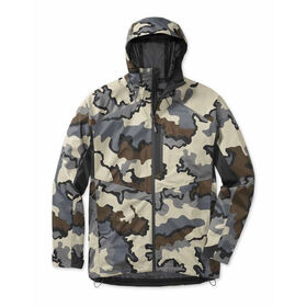 Ropa de Pesca y Outdoor con Camuflaje Impermeable, Ligera y Transpirable para Hombre - Para Lluvia y Caza con Cuello Alto
