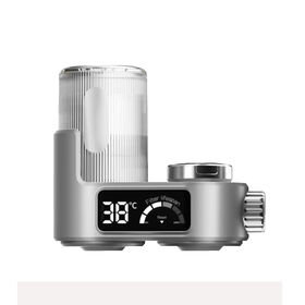 Grifo de agua doméstico y filtro de agua práctico para el hogar, grifo digital de la mejor calidad con filtro de agua y salida de luz azul.