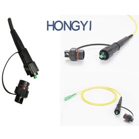 FTTH vorkonfektioniertes Kabel, wasserdicht, Mini IP(SCAPC) SM, FTTH Drop-Kabel Pigtail 2.0x5.0mm, flaches FTTH-Luftkabel