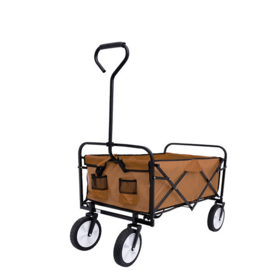Folding Picnic Camping Wagon Camping Cart Trail Folding Beach Trolley Wagon Camp Cart