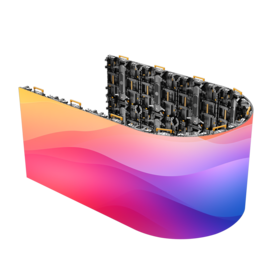 Wholesale Flexible P2.604 Indoor LED Display 500*500mm for Stage Backdrops, Retail & Art Installations