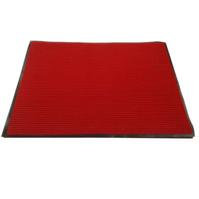 Moderne und umweltfreundliche Fußmatten gestreiftes, weiches Polyester PVC-beschichtete Rückseite maschinenwaschbar dekorativ für die Haustür