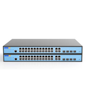 32G 24-Port Fanless Gigabit PoE Switch: Manageable with RSTP/MSTP Spanning Tree for Enhanced Networking
