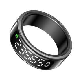 Anillo Inteligente Homirn con GPS para Ejercicio, Monitoreo de Estrés, Ritmo Cardíaco, Sueño, Seguimiento de Fitness, Control Remoto Android