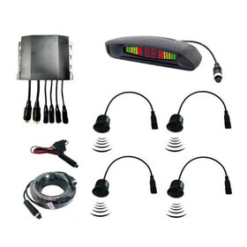 Factory price digital tricolor led display 8,10,13,14 sensors alarm parking sensor kit for truck