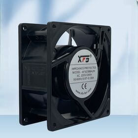 Ventilador de refrigeración AC 92*92*38mm 110V/220V mini ventilador bajo nivel de ruido alto volumen de aire Ventilador axial sin escobillas UL/CE/RoHS Aprobado