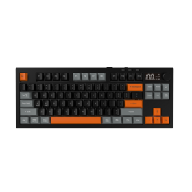 Teclado para juegos de ordenador, Teclado para juegos con sensación mecánica, Teclado para juegos RGB de tres modos, Teclado para juegos personalizable