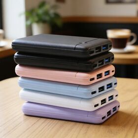 Venta al por mayor de fábrica, banco de energía móvil mini, portátil y ultradelgado, electrónica personalizada de fábrica, banco de energía mini de 5000 mAh