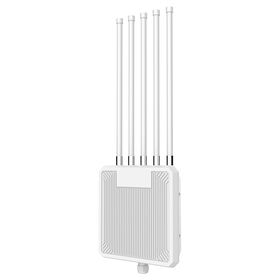 Hotspot Outdoor WiFi 6 HW3000L: Access Point Nirkabel Dual-Band dengan Mode Repeater, Catu Daya PoE, Radius Jangkauan 700M