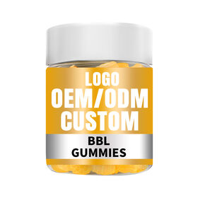 Custom BBL Gummies Herbal Supplement OEM ODM Brand Gummy Shape Formula Packaging Development