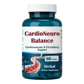 Suplemento Herbal CardioNeuro Balance para el control de la presión arterial y la grasa en sangre