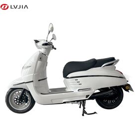 Motocicleta eléctrica GUANGCHI: Ciclomotor eléctrico con autonomía de 120000 km, iluminación LED y certificación CE, color negro