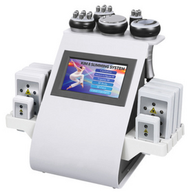 Tragbare 6-in-1 RF-Kavitations-Körperabnehmmaschine für Facelifting