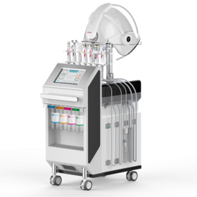 10-in-1 H2O2 Hydro Facial Maschine RF Ultraschall Spa Gerät