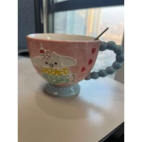 Hand Painted Glass Coffee Mug Insulated Double Wall 200ml For Tea And Coffee Drinking