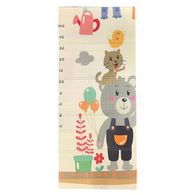 Grand Tapis d'Éveil Pliable et Imperméable pour Bébé, Motif Imprimé de Dessin Animé Double Face, Portable et Non Toxique pour Salle de Jeux