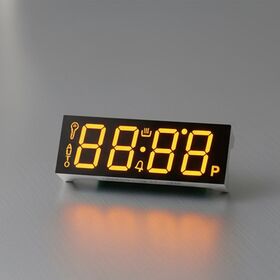 Afficheur LED Ambre Numérique à Cathode Commune pour Appareils de Cuisine