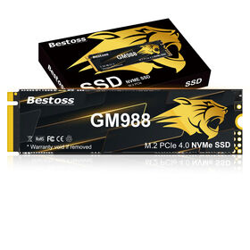 Bestoss High Speed NVME PCIE 4.0 Internal Hard Drive 128GB 256GB 512GB 1TB 2TB 4TB SLC 7300mb/sec Solid State Drives