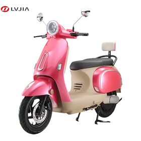 Ciclomotor Eléctrico 60V/20Ah: Certificación CCC, Estilo Retro, Potencia de 1200W, Freno de Tambor Superior, Ideal para Movilidad Urbana