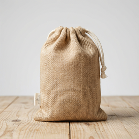 Jute-Beutel, Kompakte Größe, Reißverschluss, Mehrzweck, Umweltfreundlich, Leichtes, stilvolles Design, 100% natürliche Jute, Beutel