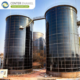High Reliability Glass Fused Steel Bolted Tank for Industrial Wastewater and Sludge Holding with Premium Anti-Corrosion Enamel