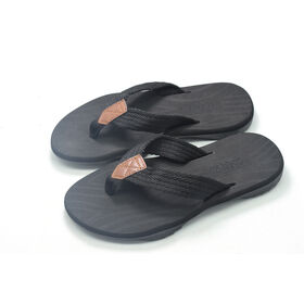 Men's Flip Flops Arch Support Comfortable Summer Beach Thong Sandals Yoga Foam Cushion Slip on Slippers