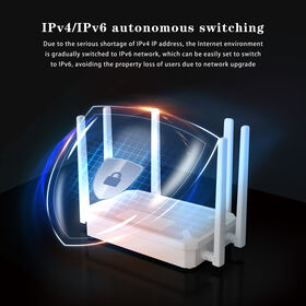 3000Mbps 11AX WiFi Router: Dual Band, Full Gigabit Ports, Ultra-Fast Connectivity