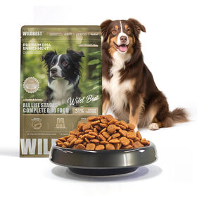 Aliments pour chiens WILDBEST Poulet et Saumon Naturels 8 kg en gros | Réparation de la barrière cutanée | Santé cardiaque et cérébrale | Exportation maritime
