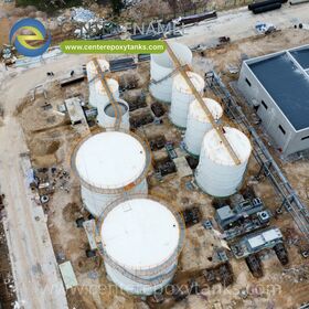 Fusion Bonded Epoxy Tank for Dairy Wastewater Treatment: Ensures reliable storage for milk and processing effluents