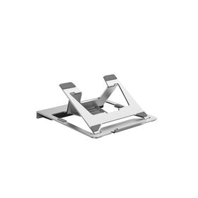 Support Réglable pour Ordinateur Portable avec Hub 7 Ports, 5 Angles, Construction en Aluminium, Compatible avec les Ordinateurs Portables de 11 à 17 pouces, Conforme à la Norme BSCI