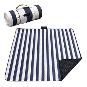 OEM Hochwertige, recycelte, extra große Oxford Picknickdecke, wasserdichte Mehrzweckdecke für Outdoor-Picknick, Strand und Reisen