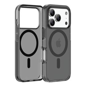 Coque Neo Hybrid avec Corde de Suspension, PC Magnétique Transparent, Robuste, pour iPhone 17 Pro Max Air
