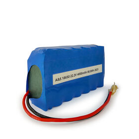 Factory ODM 22.2V 4400mAh Cells Direct Sales 18650 6s2p Lithium Ion Rechargeable Battery Pack for Track Inspection Trolley
