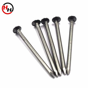 Henghui Steel ! 50 X 2.8mm Flat Head Steel Common Nails Smooth Shank Zinc-Flake Coated for Construction