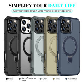 Shockproof Phone Case for Samsung A73 A54 A16 A35 A55 Magnetic Kickstand Mobile Phone Accessories for Samsung S26 S25 S24 Ultra