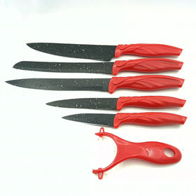 Chinesischer Fabrikpreis, eingespritzter PP-Griff, Kochmesser aus Edelstahl